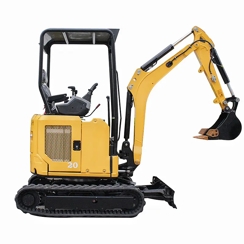 2-ton zero-tail-swing compact excavator3 2 Ton Compact Excavator
