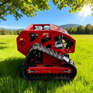 Robotic Lawn Mower1 SN-550B Remote-Controlled Tracked Slope Mower